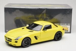 Mercedes SLS AMG C197 Galben Minichamps 1:18 100039022 Metal - imaginea 8 din 8