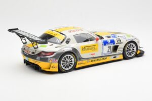 Mercedes SLS AMG GT3 #21 Rowe Racing Arnold / Roloff / Seyffarth / Jäger ADAC 24 Hours Nürburgring 2013 Minichamps 1:18 15113 - imaginea 2 din 6