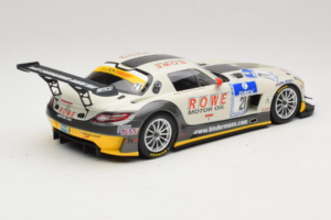 Mercedes SLS AMG GT3 #21 Rowe Racing M. Zehe / M. Hartung ADAC 24h Nurburgring 2012 Minichamps 1:18 151123121 Metal - imaginea 2 din 6