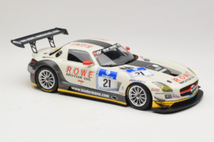 Mercedes SLS AMG GT3 #21 Rowe Racing M. Zehe / M. Hartung ADAC 24h Nurburgring 2012 Minichamps 1:18 151123121 Metal - imaginea 4 din 6
