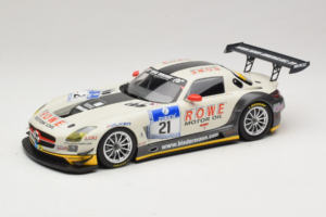 Mercedes SLS AMG GT3 #21 Rowe Racing M. Zehe / M. Hartung ADAC 24h Nurburgring 2012 Minichamps 1:18 151123121 Metal