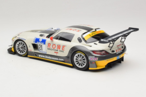 Mercedes SLS AMG GT3 #21 Rowe Racing M. Zehe / M. Hartung ADAC 24h Nurburgring 2012 Minichamps 1:18 151123121 Metal - imaginea 5 din 6
