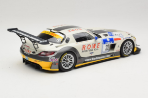 Mercedes SLS AMG GT3 #22 Rowe Racing R. Graf / M. Seyffarth ADAC 24h Nurburgring 2012 Minichamps 1:18 151123122 Metal - imaginea 2 din 6