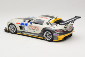 Mercedes SLS AMG GT3 #22 Rowe Racing R. Graf / M. Seyffarth ADAC 24h Nurburgring 2012 Minichamps 1:18 151123122 Metal - imaginea 5 din 6