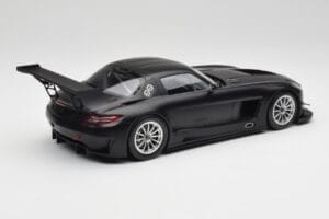 Mercedes SLS AMG GT3 C197 Street Mat Negru Minichamps 1:18 151113101 Metal - imaginea 2 din 6