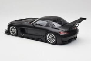 Mercedes SLS AMG GT3 C197 Street Mat Negru Minichamps 1:18 151113101 Metal - imaginea 5 din 6