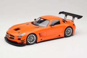 Mercedes SLS AMG GT3 C197 Street Portocaliu Minichamps 1:18 151113105 Metal