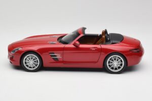 Mercedes SLS AMG R197 Roadster Le Mans Roșu Minichamps 1:18 100039030 Metal - imaginea 4 din 8