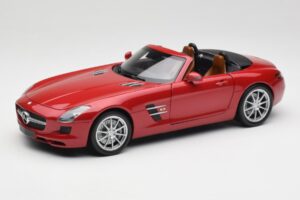 Mercedes SLS AMG R197 Roadster Le Mans Roșu Minichamps 1:18 100039030 Metal