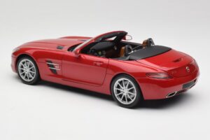Mercedes SLS AMG R197 Roadster Le Mans Roșu Minichamps 1:18 100039030 Metal - imaginea 7 din 8