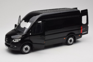 Mercedes Sprinter Negru Norev 1:18 183041 Metal - imaginea 2 din 8