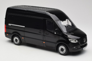 Mercedes Sprinter Negru Norev 1:18 183041 Metal - imaginea 6 din 8