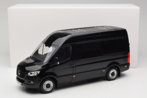 Mercedes Sprinter Negru Norev 1:18 183041 Metal - imaginea 8 din 8