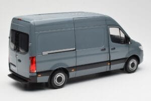 Mercedes Sprinter W907 Albastru-Gri Norev 1:18 183423 Metal - imaginea 3 din 7