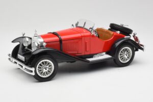 Mercedes SSK Roșu & Negru Bburago 1:18 3009-M1 Metal