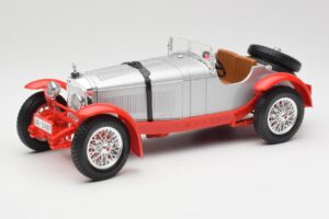 Mercedes SSK Argintiu & Roșu Bburago 1:18 3009-M2 Metal