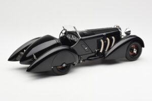 Mercedes SSK Trossi The Black Prince CMC 1:18 M-225 Metal - imaginea 2 din 6