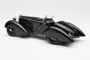Mercedes SSK Trossi The Black Prince CMC 1:18 M-225 Metal - imaginea 5 din 6