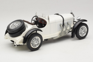 Mercedes SSK Alb Bburago 1:18 3009-P3 Metal - imaginea 2 din 6