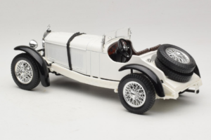 Mercedes SSK Alb Bburago 1:18 3009-P3 Metal - imaginea 5 din 6