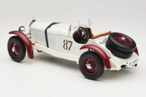 Mercedes SSKL #87 R. Caracciola Alb 1931 Bburago 1:18 3002-P1 Metal - imaginea 5 din 6
