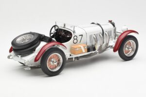 Mercedes SSKL R. Caracciola / W. Sebastian Mille Miglia Winner 1931 CMC 1:18 M-055 Metal - imaginea 2 din 6