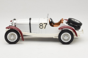 Mercedes SSKL #87 R. Caracciola Mille Miglia 1931 Bburago 1:18 3202 Metal - imaginea 3 din 6