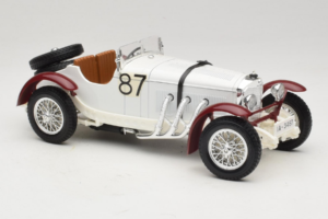 Mercedes SSKL #87 R. Caracciola Mille Miglia 1931 Bburago 1:18 3202 Metal - imaginea 4 din 6