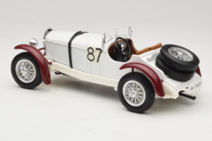 Mercedes SSKL #87 R. Caracciola Mille Miglia 1931 Bburago 1:18 3202 Metal - imaginea 5 din 6