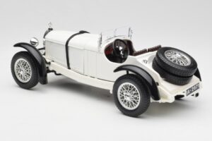 Mercedes SSKL Alb Bburago 1:18 3002 Metal - imaginea 7 din 8