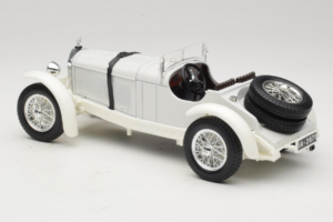 Mercedes SSKL Alb 1931 Bburago 1:18 3002-M2 Metal - imaginea 5 din 6