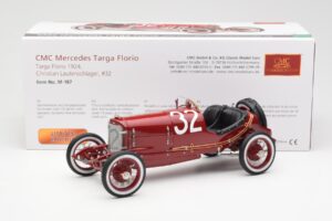 Mercedes #32 C. Lautenschlager / Traub Targa Florio 2nd Place 1924 CMC 1:18 M-187 Metal - imaginea 6 din 6