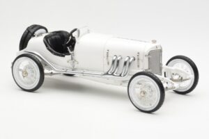 Mercedes Targa Florio Alb CMC 1:18 M-206 Metal - imaginea 4 din 6
