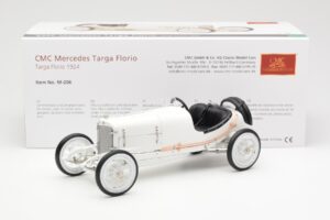 Mercedes Targa Florio Alb CMC 1:18 M-206 Metal - imaginea 6 din 6