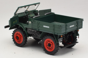Mercedes Unimog 401 Verde Schuco 1:18 135 Metal - imaginea 5 din 8
