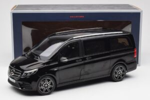 Mercedes V-Class W447 AMG Line Negru Norev 1:18 183860 Metal - imaginea 6 din 6