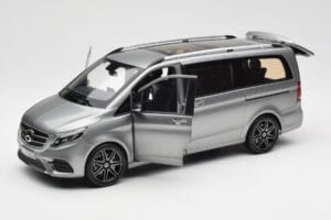 Mercedes V-Class W447 AMG Line Gri Metalic Norev 1:18 183488 Metal - imaginea 2 din 9