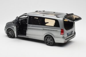 Mercedes V-Class W447 AMG Line Gri Metalic Norev 1:18 183488 Metal - imaginea 6 din 9