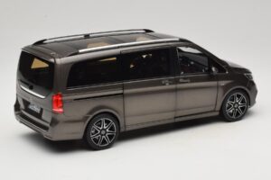 Mercedes V-Class W447 AMG Line Indium Grey Norev 1:18 183873 Metal - imaginea 3 din 8