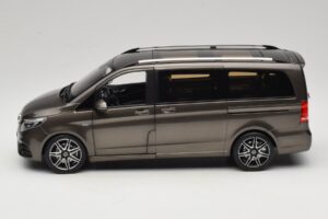 Mercedes V-Class W447 AMG Line Indium Grey Norev 1:18 183873 Metal - imaginea 4 din 8