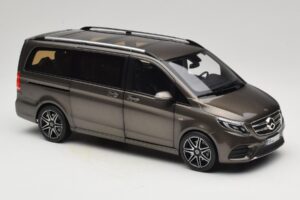 Mercedes V-Class W447 AMG Line Indium Grey Norev 1:18 183873 Metal - imaginea 6 din 8
