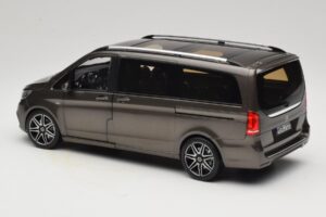 Mercedes V-Class W447 AMG Line Indium Grey Norev 1:18 183873 Metal - imaginea 7 din 8
