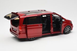 Mercedes V-Class W447 Designo Hyacinth Roșu Metalizat Norev 1:18 B66004166 Metal - imaginea 2 din 7