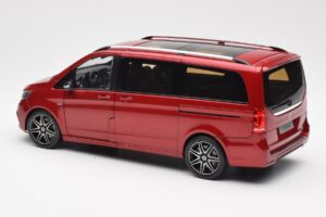 Mercedes V-Class W447 Designo Hyacinth Roșu Metalizat Norev 1:18 B66004166 Metal - imaginea 6 din 7