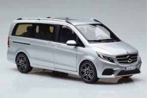 Mercedes V-Class V260 AMG Line Argintiu Norev 1:18 183871 Metal - imaginea 6 din 10