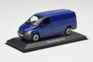 Mercedes Vito Atlantis Albastru Minichamps 1:43 B66960525 Metal - imaginea 2 din 4