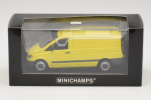 Mercedes Vito Kastenwagen Galben Minichamps 1:43 400032260 Metal - imaginea 4 din 4