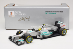 Mercedes W03 #8 N. Rosberg Mercedes AMG Petronas 2012 Minichamps 1:18 110120008 Metal - imaginea 7 din 7