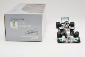 Mercedes W04 #9 N. Rosberg Mercedes AMG Petronas Showcar 2013 Minichamps 1:18 110130079 Metal - imaginea 6 din 7