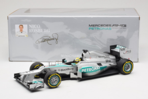 Mercedes W04 #9 N. Rosberg Mercedes AMG Petronas Showcar 2013 Minichamps 1:18 110130079 Metal - imaginea 7 din 7